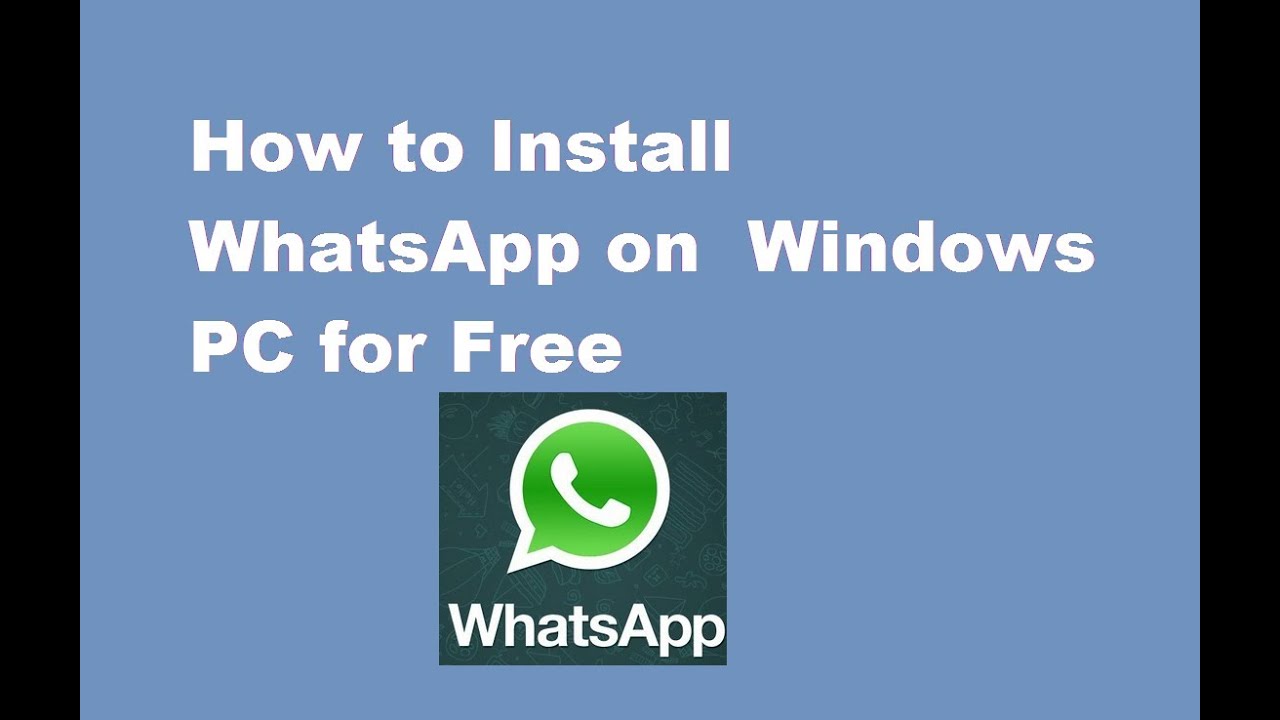 install whatsapp on bluestacks
